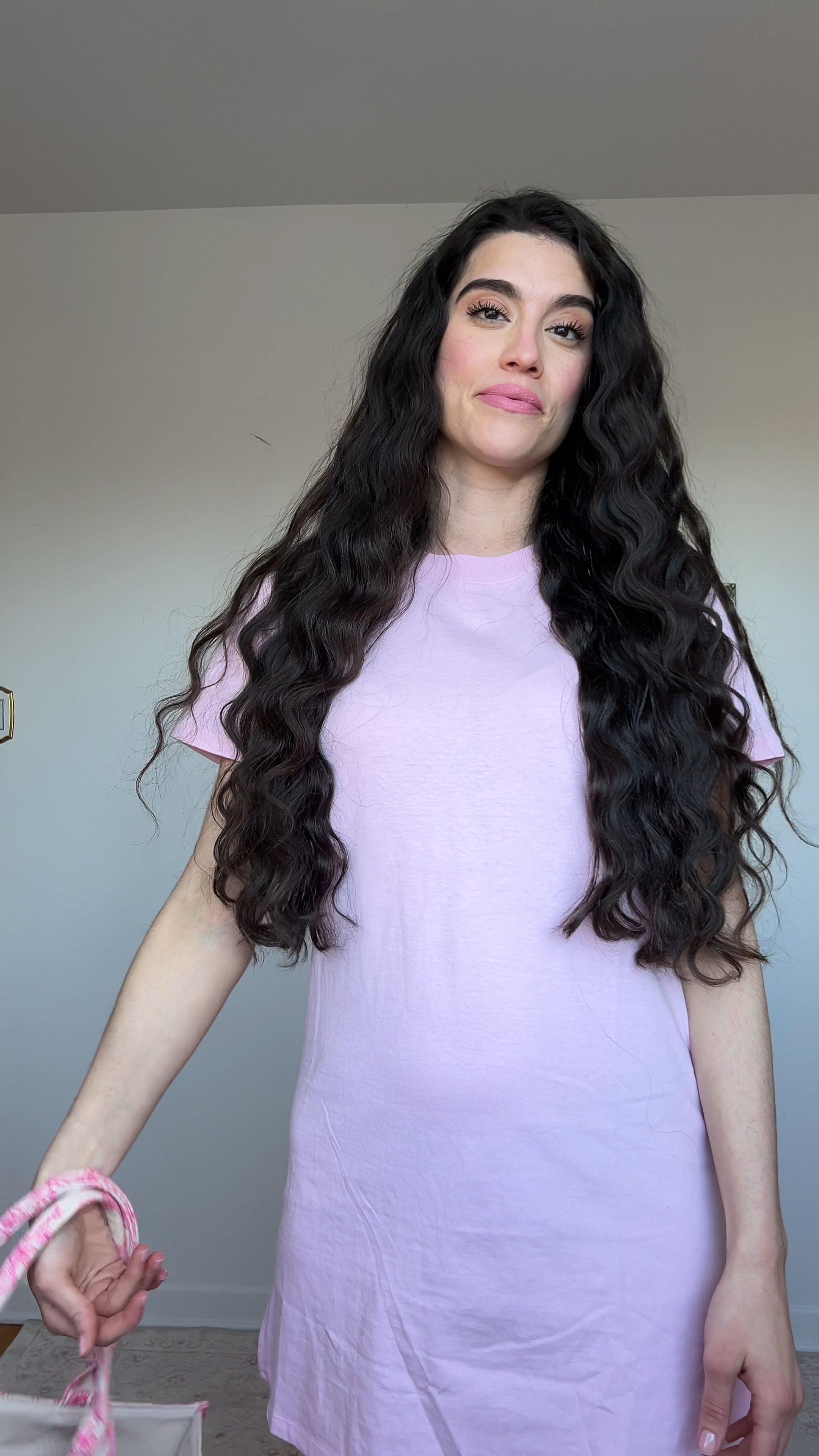 Pink t-shirt dress.
I would also wear this as a beach coverup 



#LTKSeasonal #LTKstyletip #LTKfindsunder50