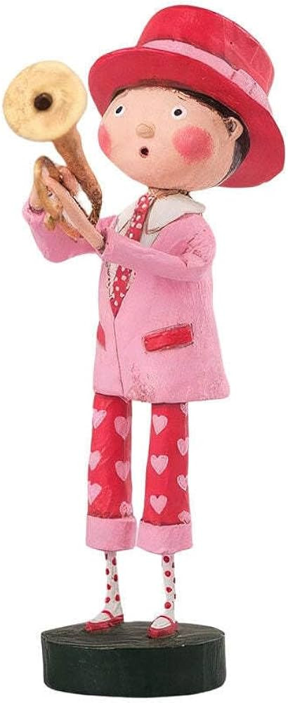 You Toot My Horn Valentine's Day Figurine by Lori Mitchell *New for 2025 | Amazon (US)
