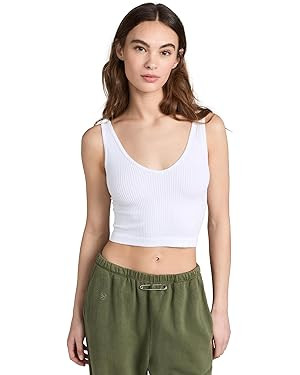 FP Movement Women's Solid Rib Brami Top | Amazon (US)