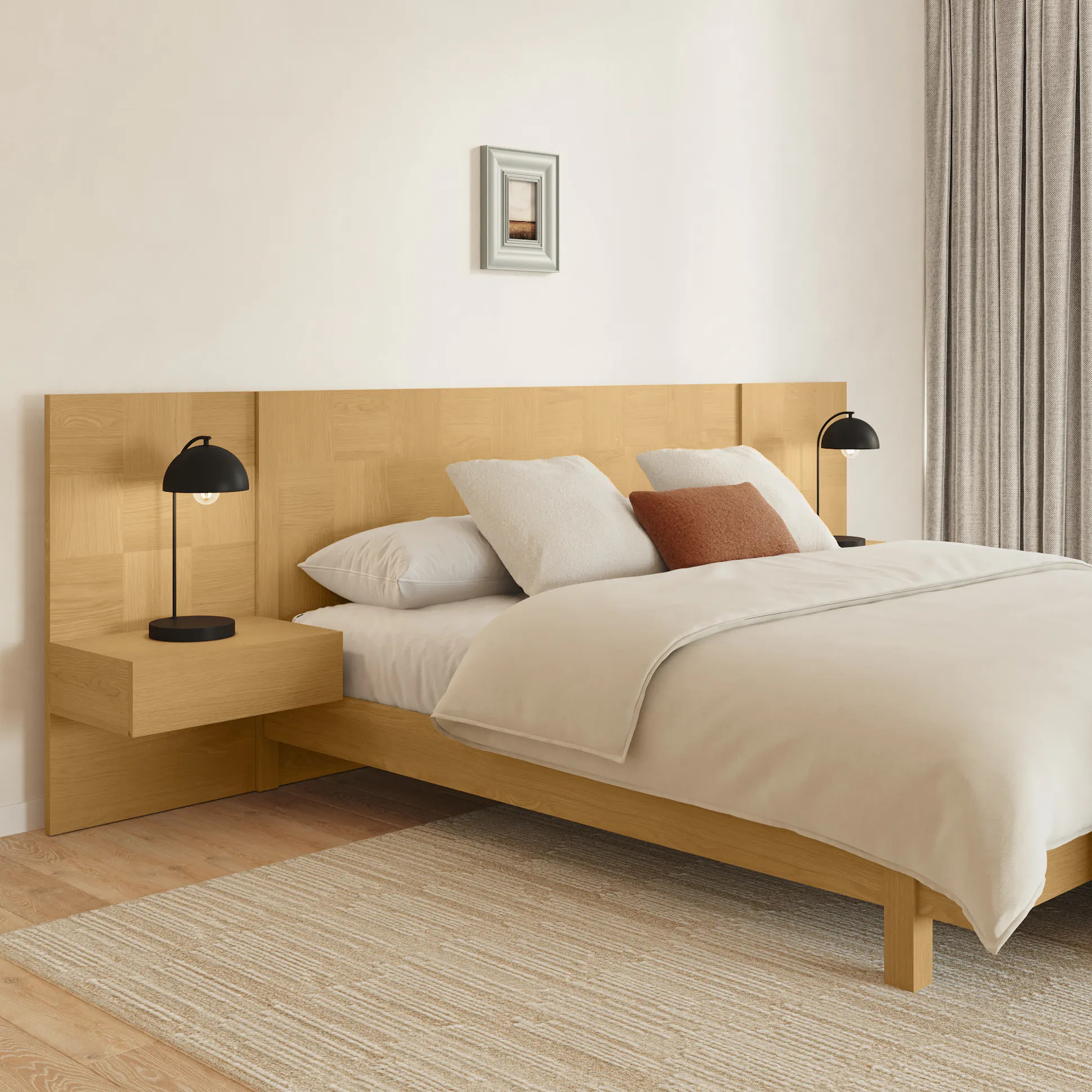 Ayra 6-Drawer Double Dresser - Natural Oak | Article