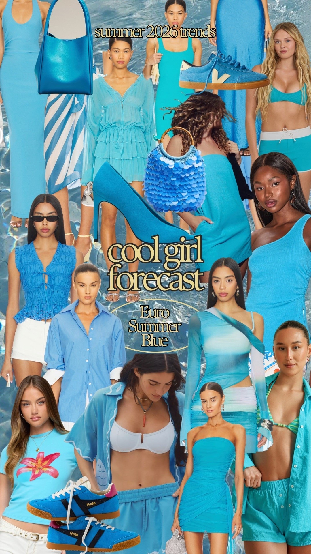 The color all the cool girls are already wearing: Euro Summer Blue🐟

#LTKootd