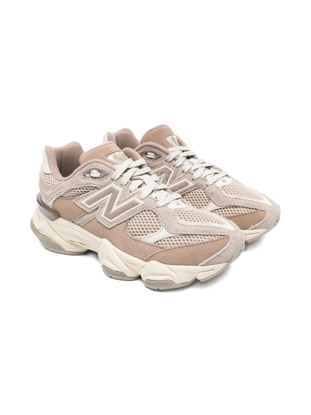 New Balance Kids 9060 sneakers - Brown | Farfetch Global