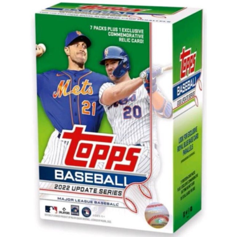 2022 Topps Baseball Update Relic Box - 7 Packs Per Relic Box | Walmart (US)