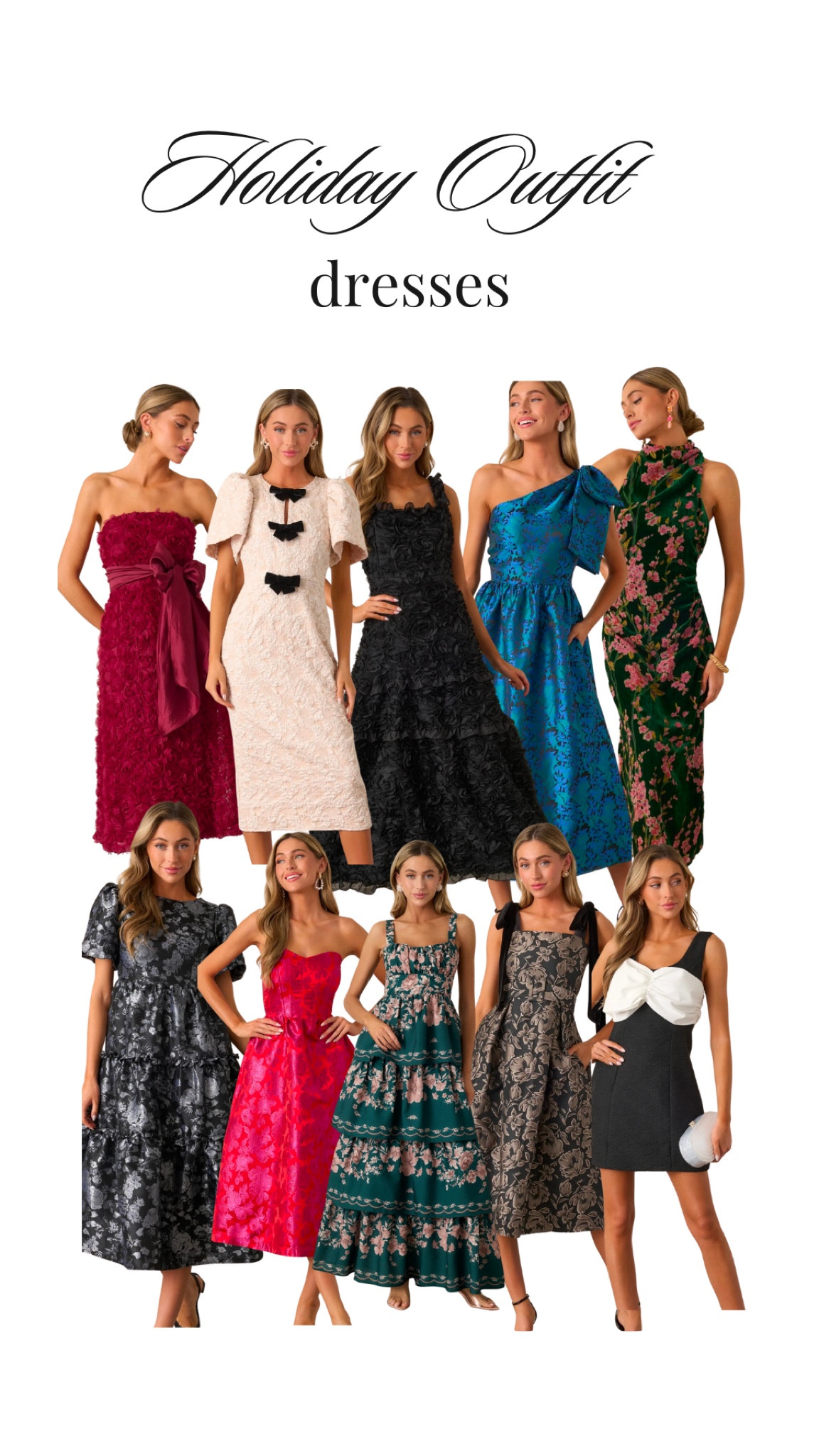 Holiday outfit ideas dress addition! I’m obsessed with Red Dress and all the holiday dresses they have to offer!! 

#LTKHoliday #LTKSeasonal #LTKGiftGuide