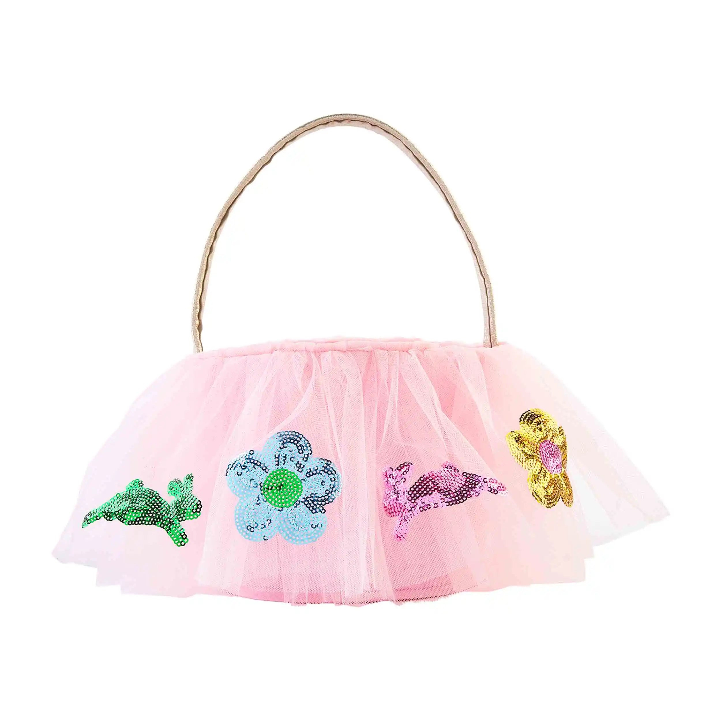 Pink Tutu Easter Basket | SpearmintLOVE