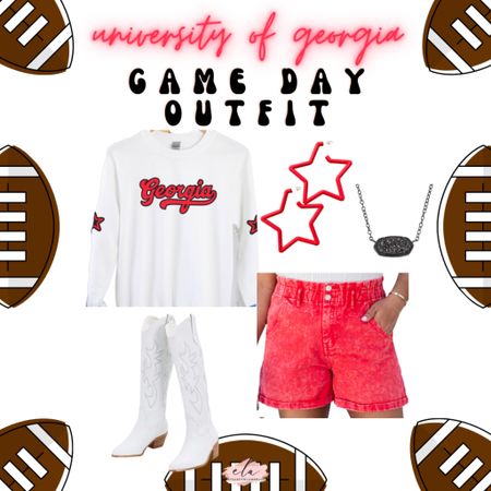 Calling all my georgia fans!! 
Football season is coming fast! I’ve been on the lookout for some cute football season outfits and here’s one I put together!
I’m loving the black boots, they’re on Amazon for $50!! Go grab them!!  So many colors too!

#georgia #bulldogs #dawgs #uga #football #shirt #crop #footballseason #shirt #etsy #sale #sec #georgiafootball #sicem #gloryglory

#LTKU #LTKFind #LTKBacktoSchool