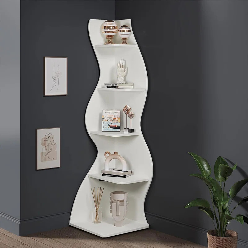 Doyla Corner Bookcase | Wayfair North America