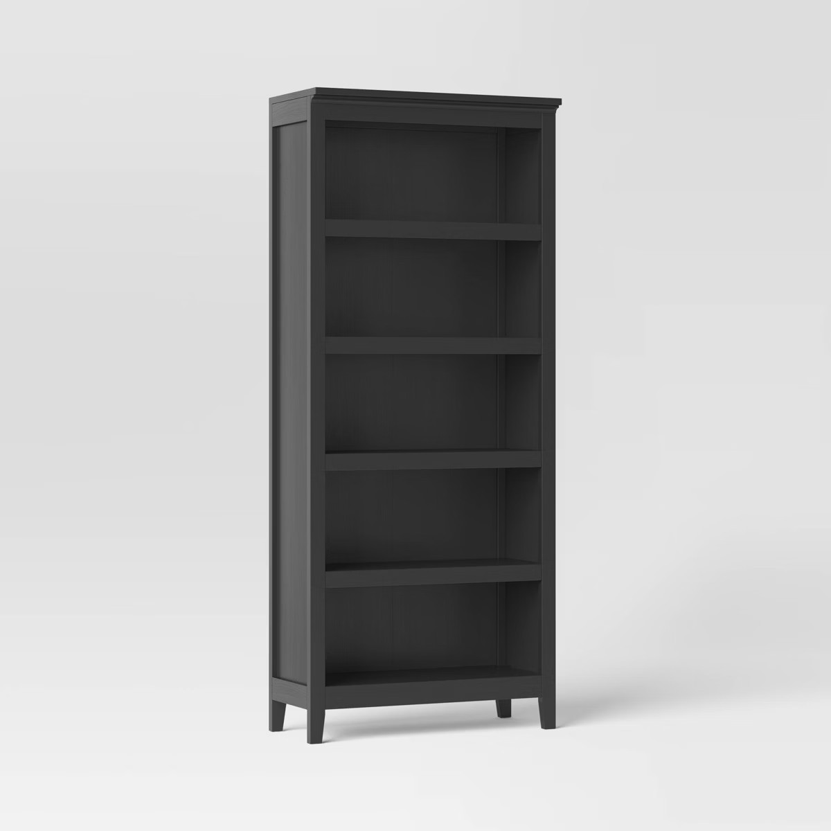 72" Carson 5 Shelf Bookcase Black - Threshold™ | Target