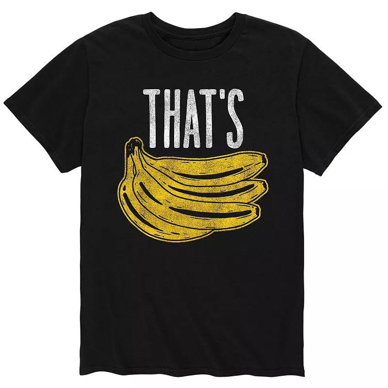 Men's Thats Bananas Tee, Size: XXL, Black | Kohl's