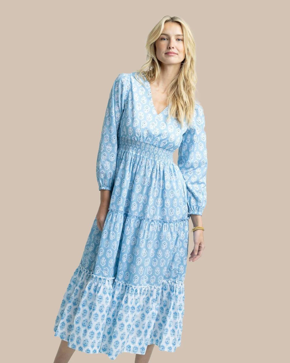 Blaire Garden Variety Printed Maxi Dress | Southern Tide