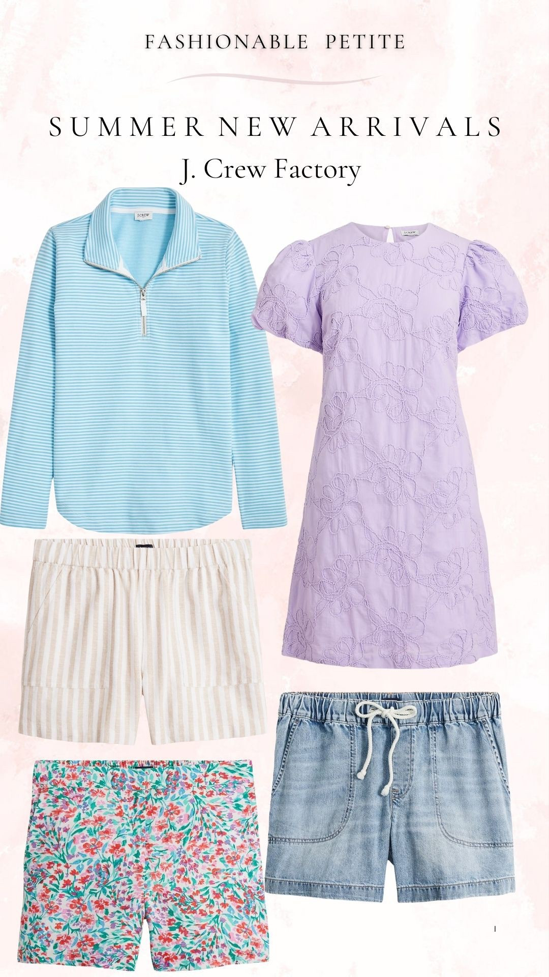 Spring and summer outfits from j. Crew Factory! 
Tons of pull on shorts and spring dresses to wear to a graduation or shower!

Spring outfit, petite, women’s shorts, summer outfit, shower dress, pull on shorts 

#LTKSaleAlert #LTKPetite #LTKFindsUnder100