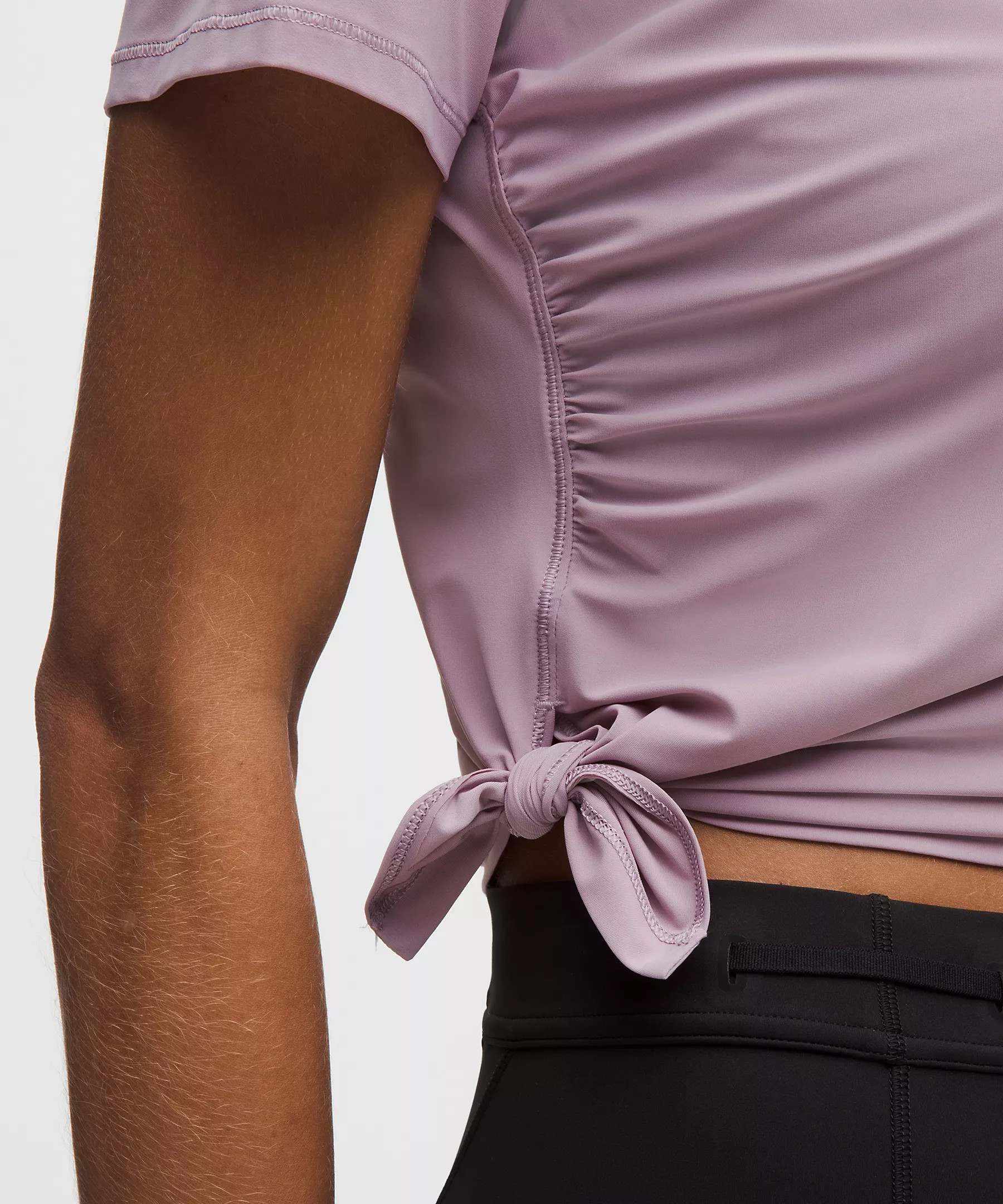 Side-Ruched Running Short-Sleeve Shirt | Lululemon (US)