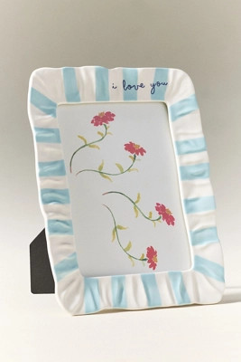 Amma Ruffle Frame | Anthropologie (US)