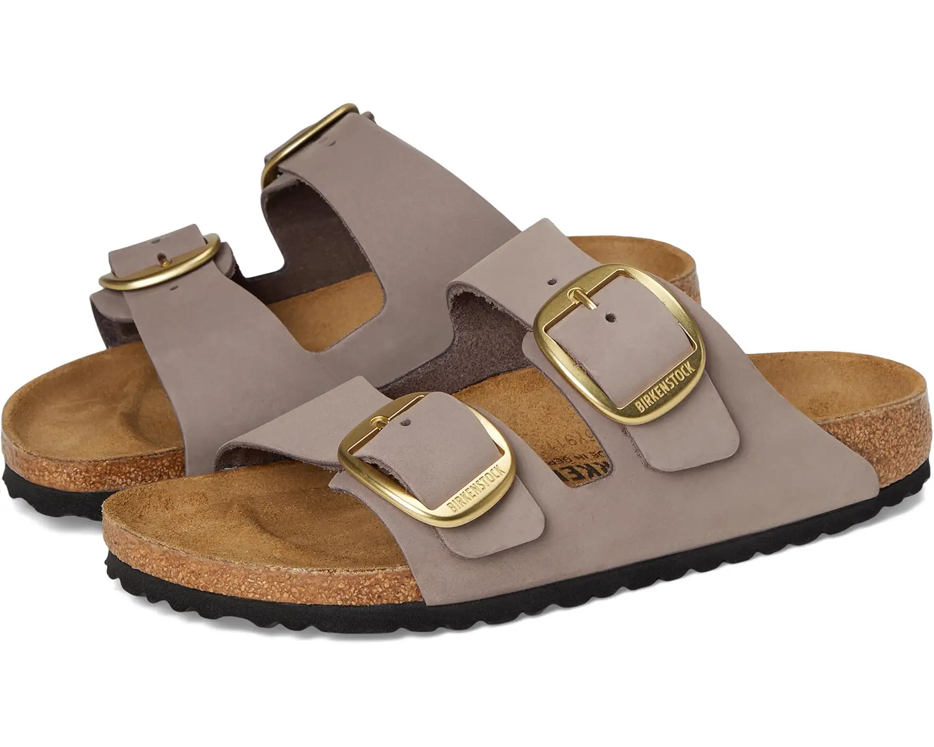 Women's Birkenstock Arizona Big Buckle - Nubuck Leather | Zappos.com