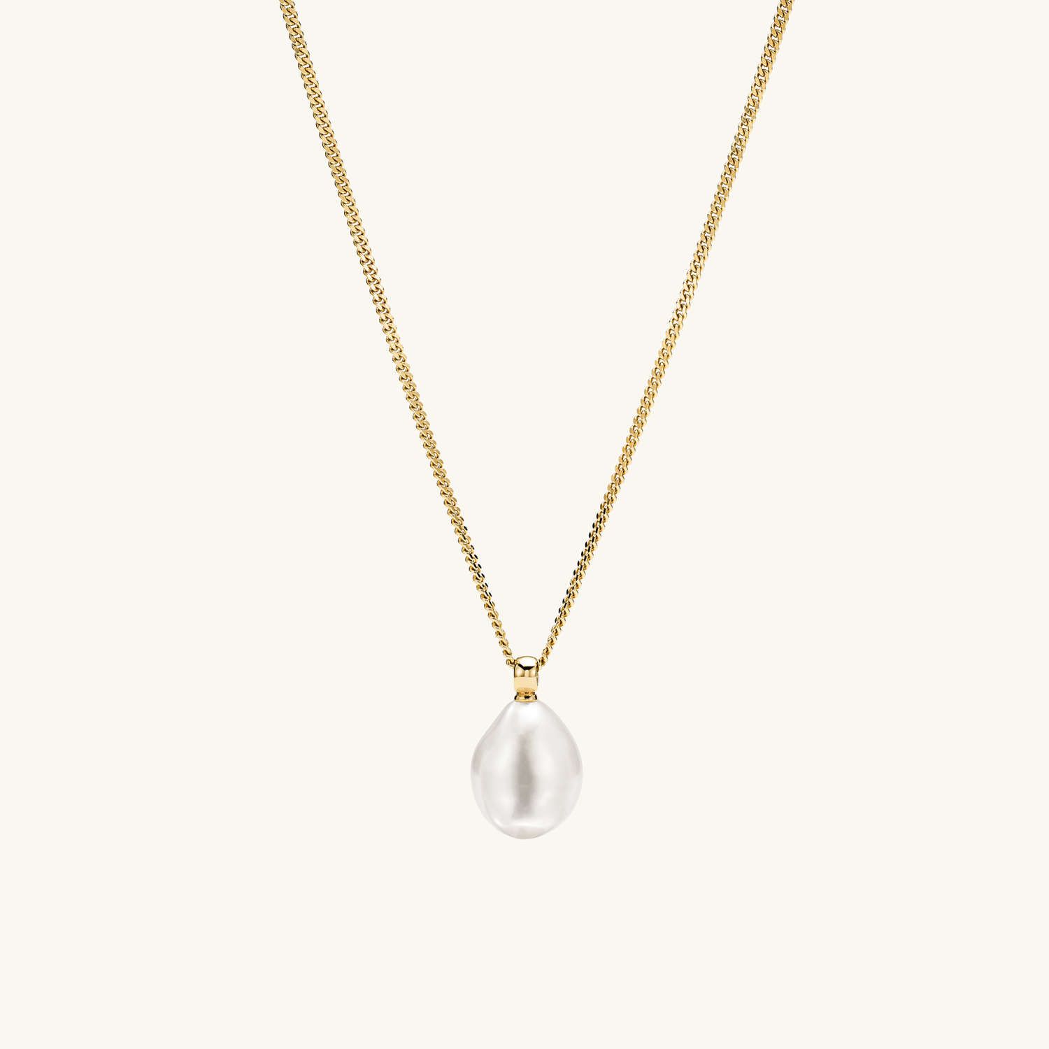 Bold Pearl Pendant Necklace | Mejuri (Global)