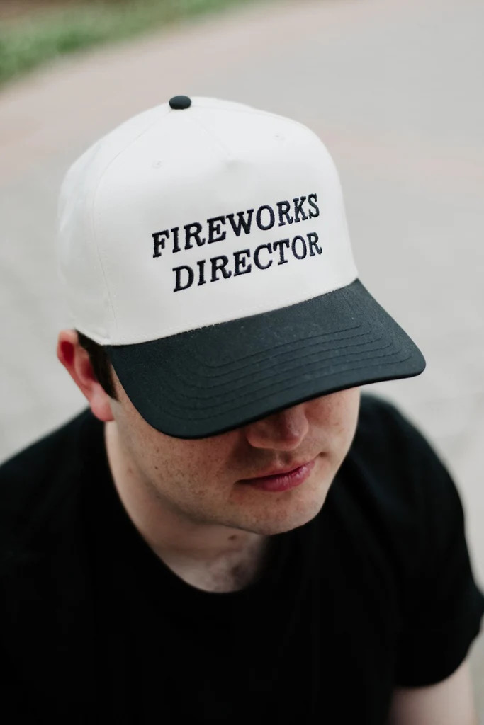 Fireworks Director Two-Toned Hats | Katydid.com
