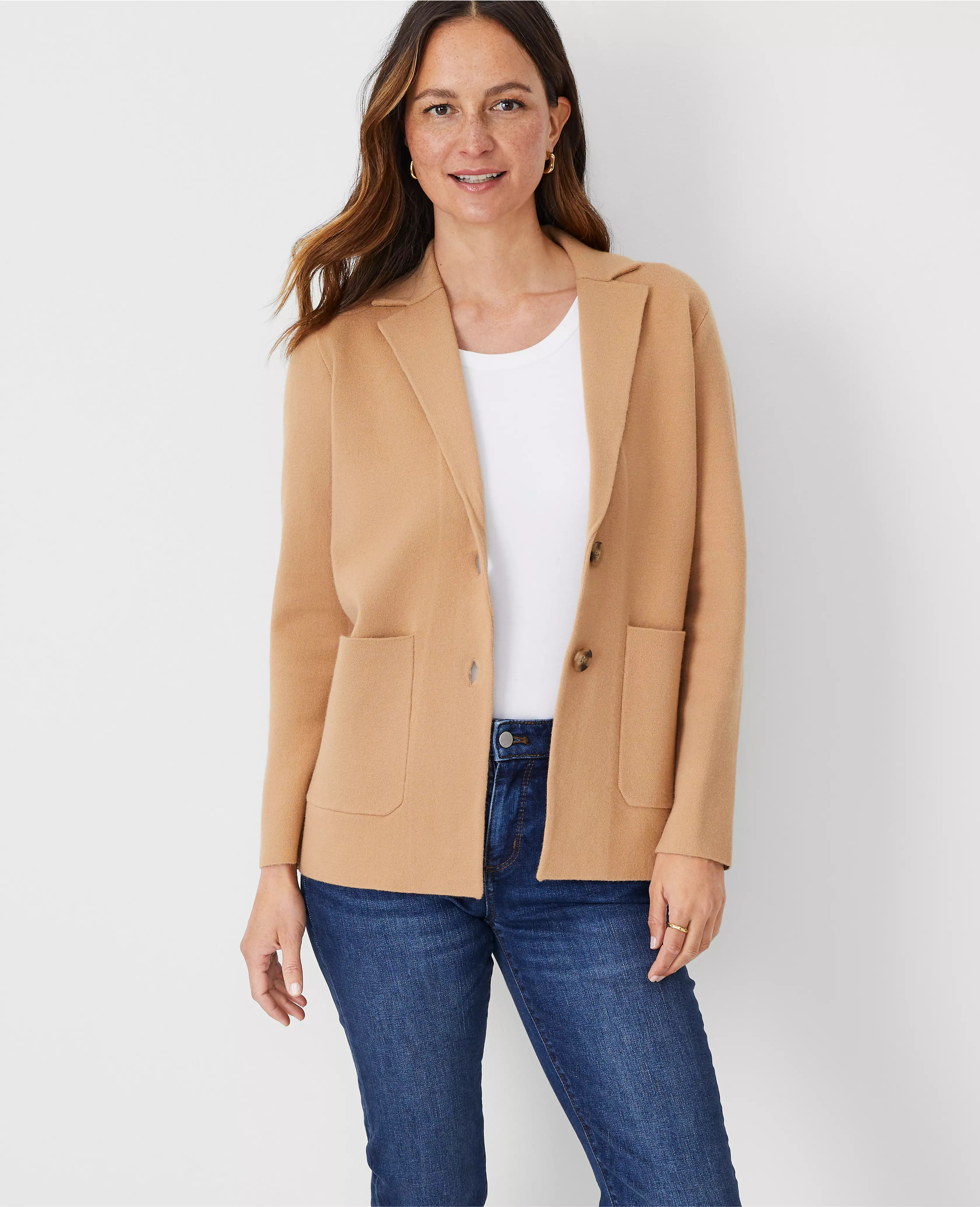 Petite Sweater Blazer | Ann Taylor (US)