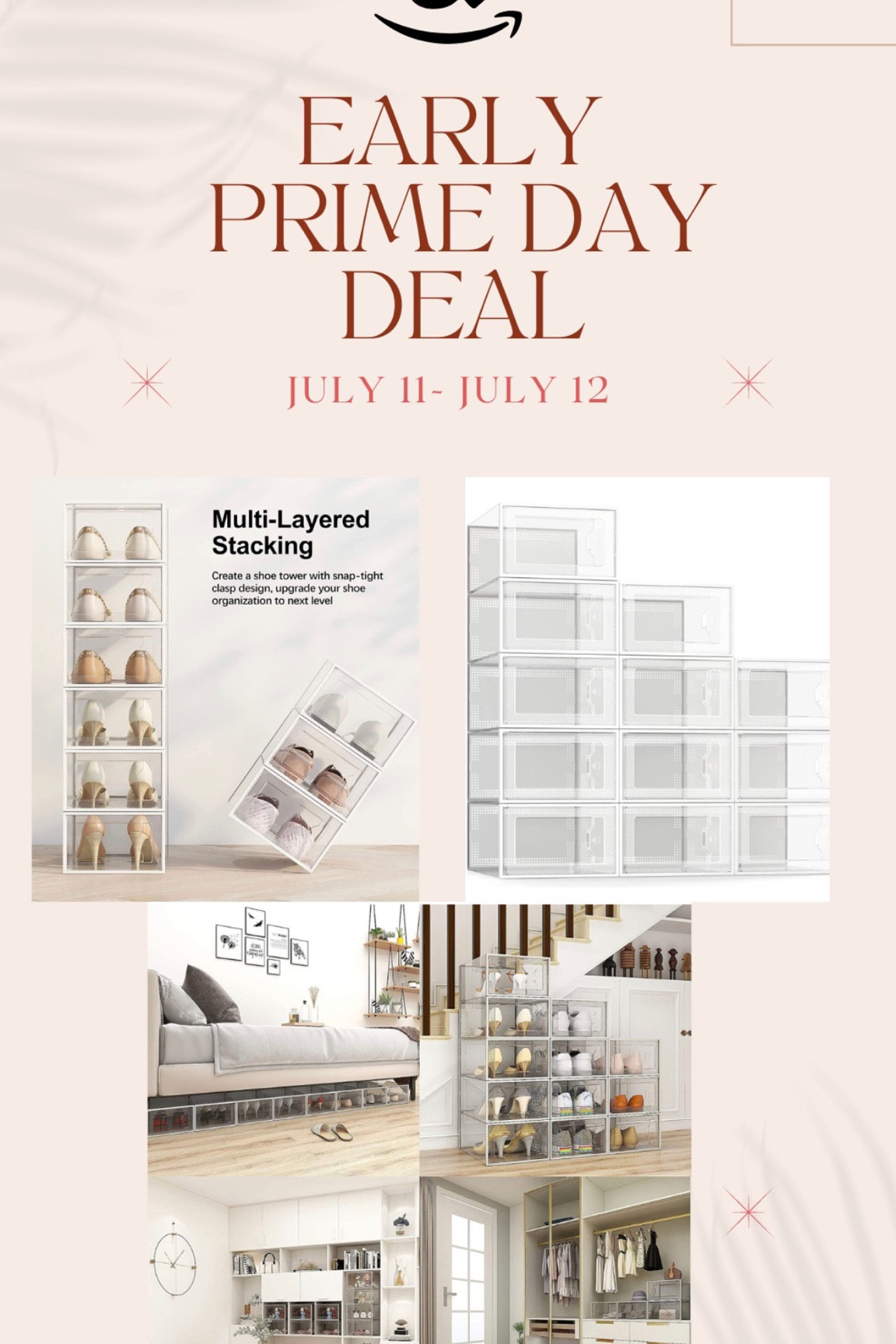 Great for organizing shoes, craft supplies, toys, hair accessories, under the bathroom sink… so many possibilities! #amazonfind #amazonprimeday #organization #storagecontainer

#LTKhome