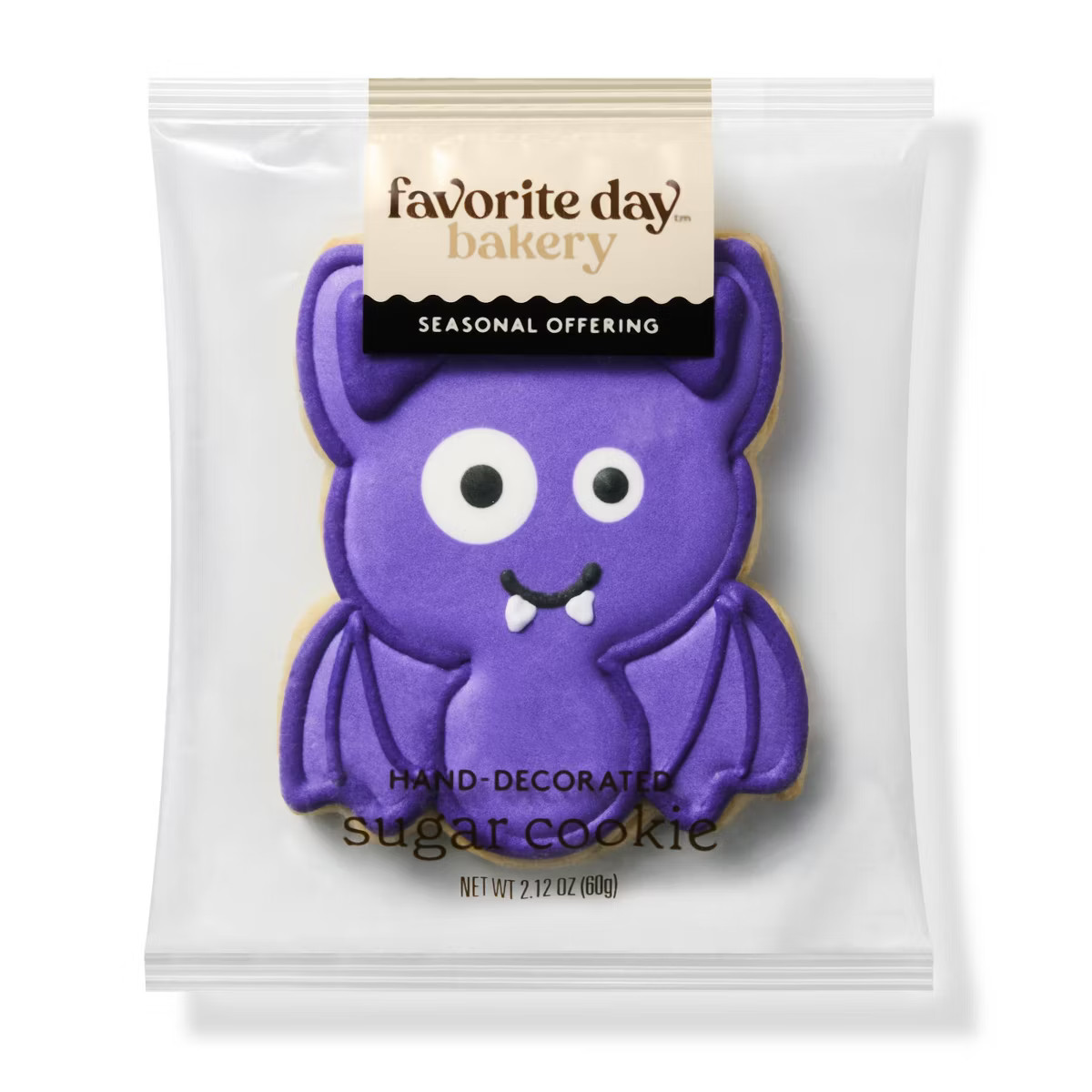 Hand-Decorated Cookie Bat - 2.12oz - Favorite Day™ | Target