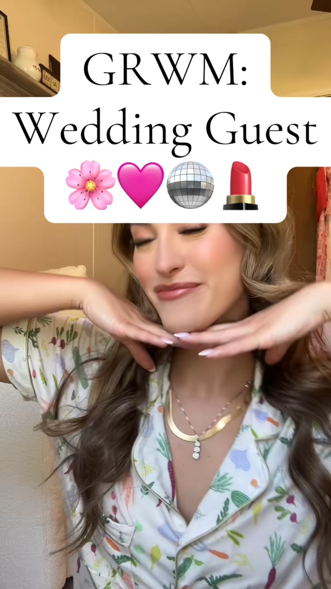 GRWM: Wedding Guest edition 🌸🩷🪩💄

Makeup routine | get ready with me | glam | 