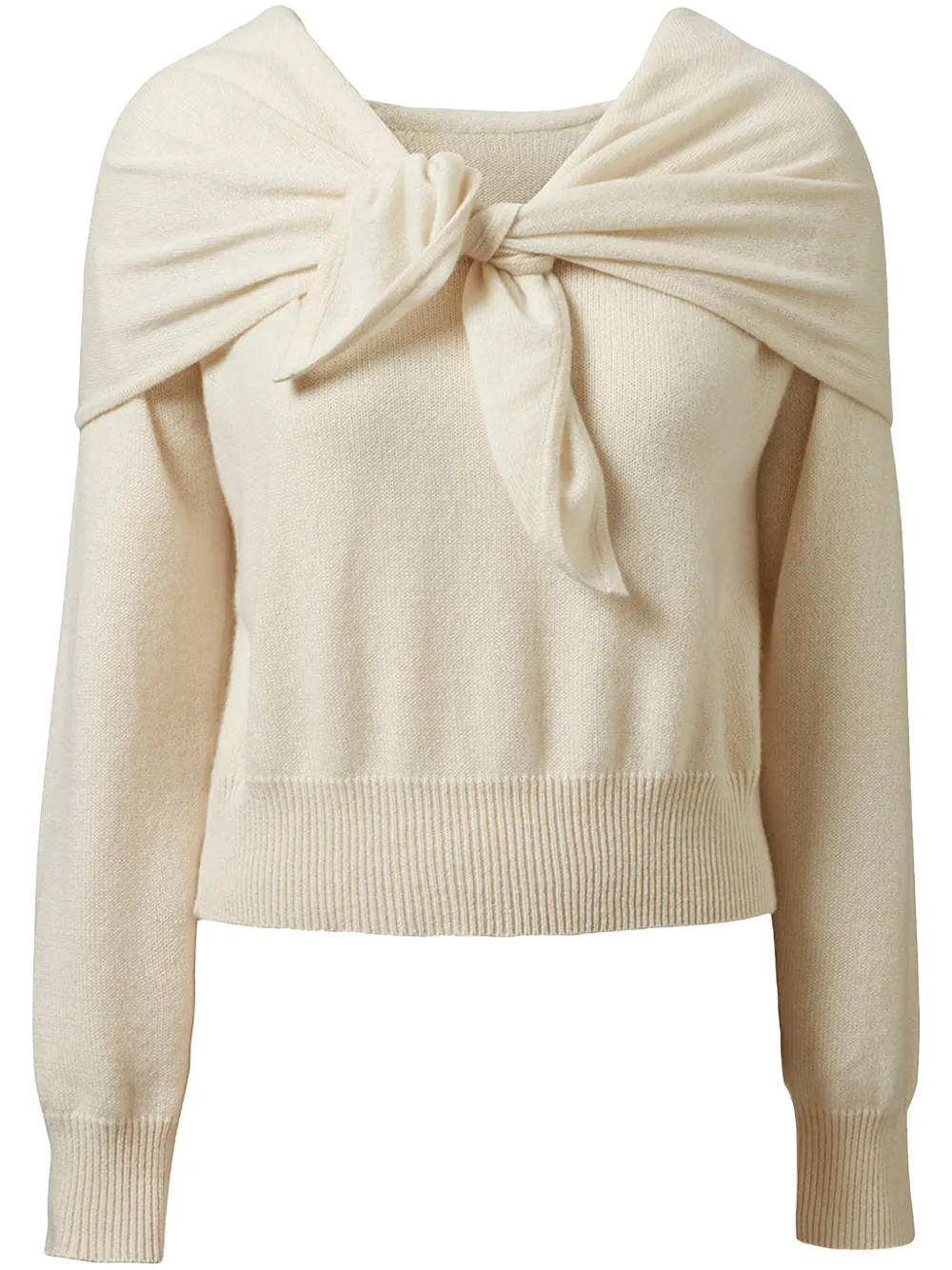 TOVE Malia Knitted Top | Neutrals | FARFETCH | Farfetch Global