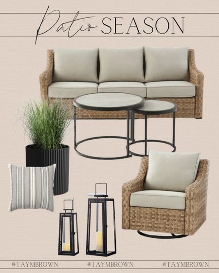 We have this patio set and love it!! Great price point, comfy, doesn’t look cheap. 🙌🏼

#LTKSeasonal #LTKHome #LTKSaleAlert