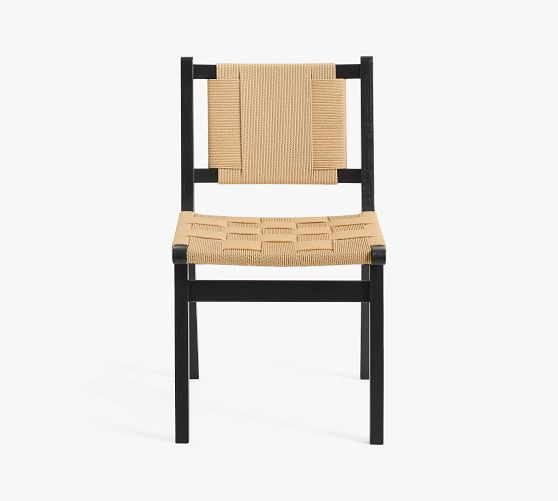 Fenton Woven Dining Chair | Pottery Barn (US)