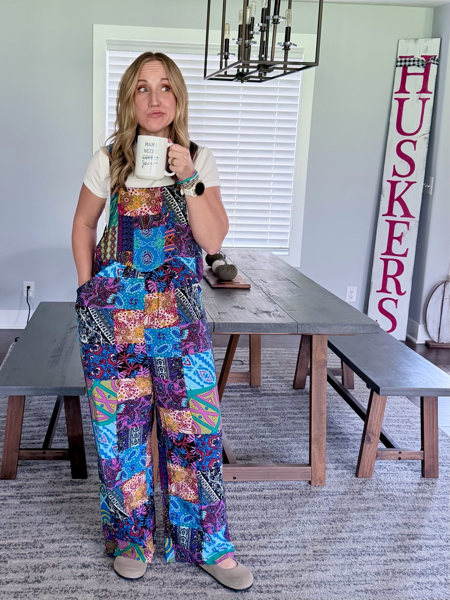 Here for a comfy and colorful fall! These overalls are the best! Wearing size medium in the #1blue style!
Also a huge fan of all things Birkenstock, including this Mantova style! Wearing my normal size 39!

#LTKOver40 #LTKMidsize #LTKootd