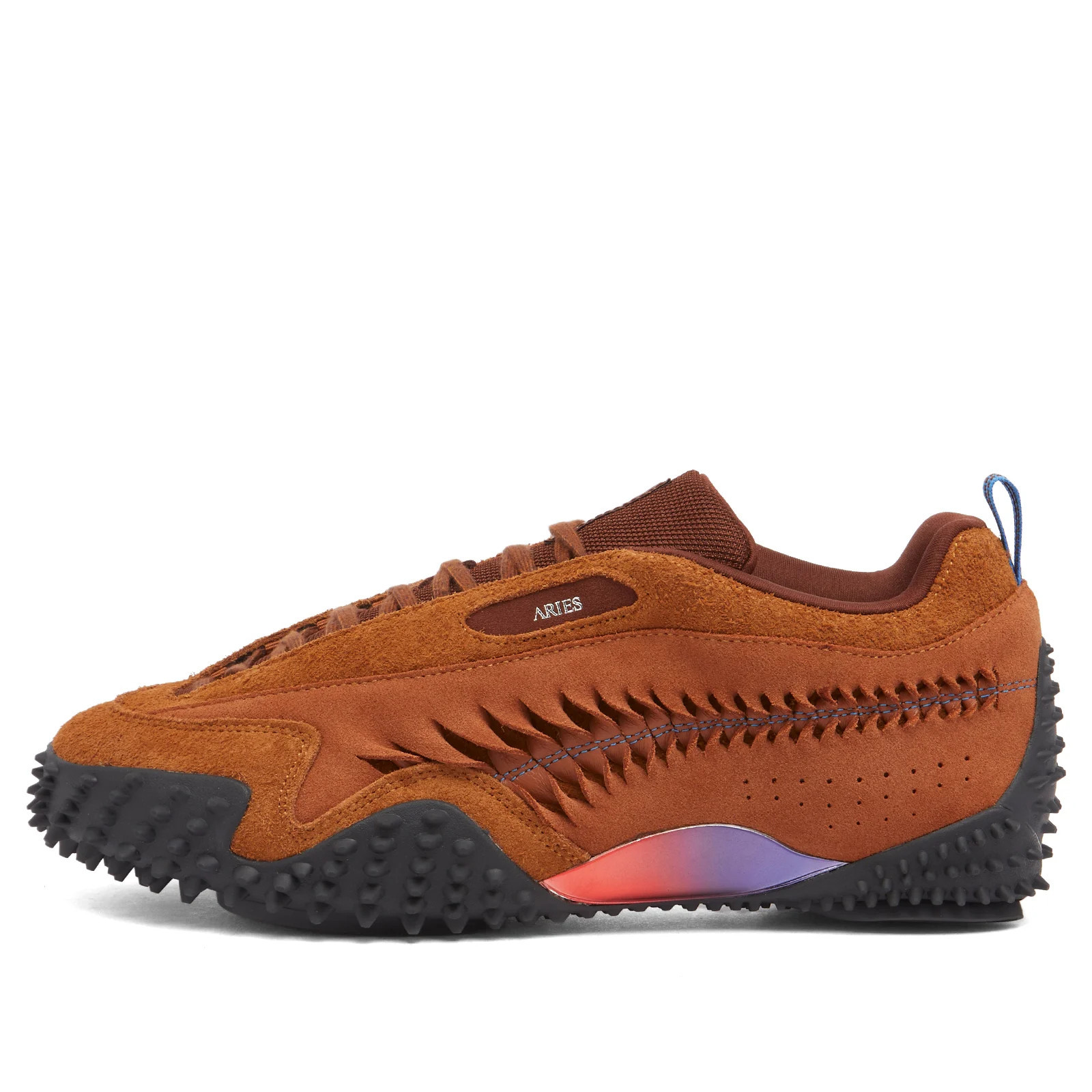 Puma x Aries Mostro FS1 in Mahogany/Teak, Size UK 6 | END. Clothing