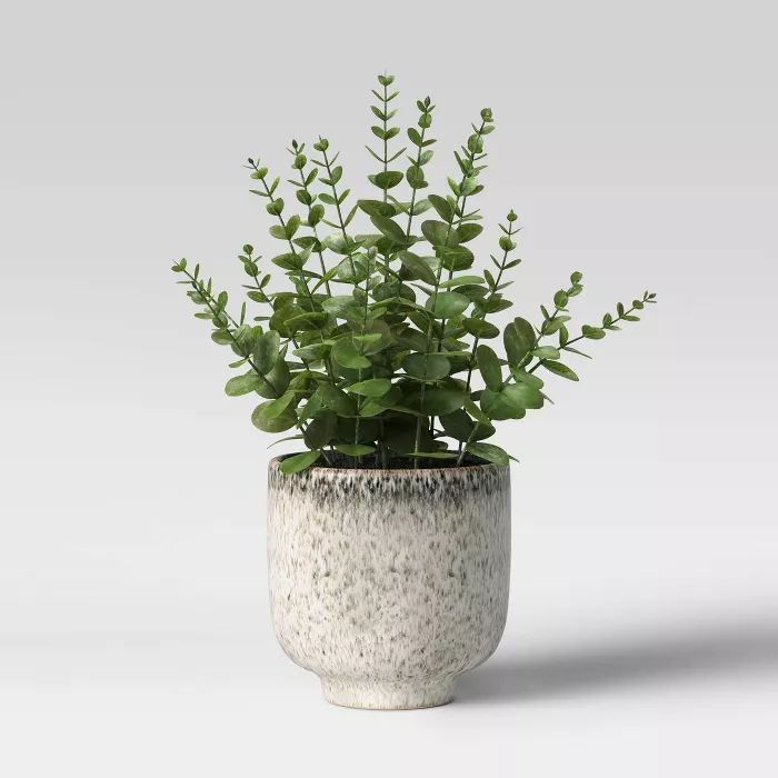 6" Ceramic Footed Planter Ochre - Project 62™ | Target
