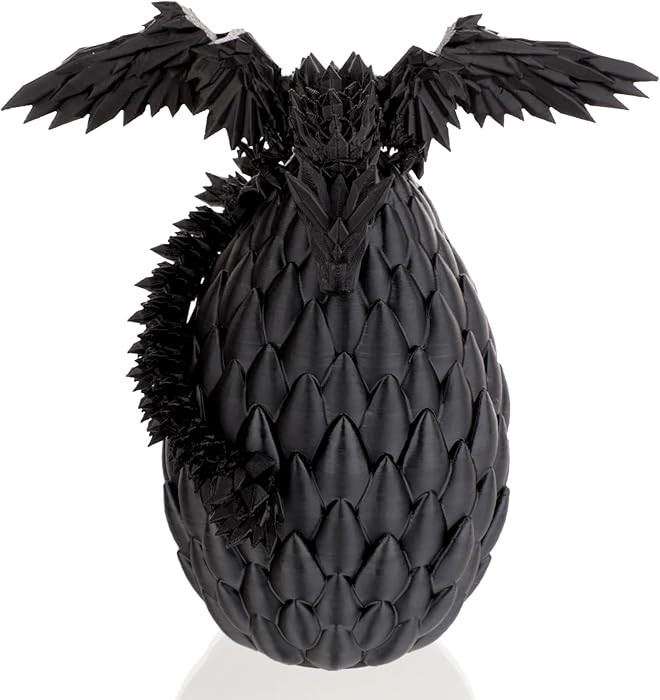 3D Printed Dragon Egg, Executive Desk Toys, Articulated Dragon, Fidget Toys Gifts for Easter Chri... | Amazon (US)