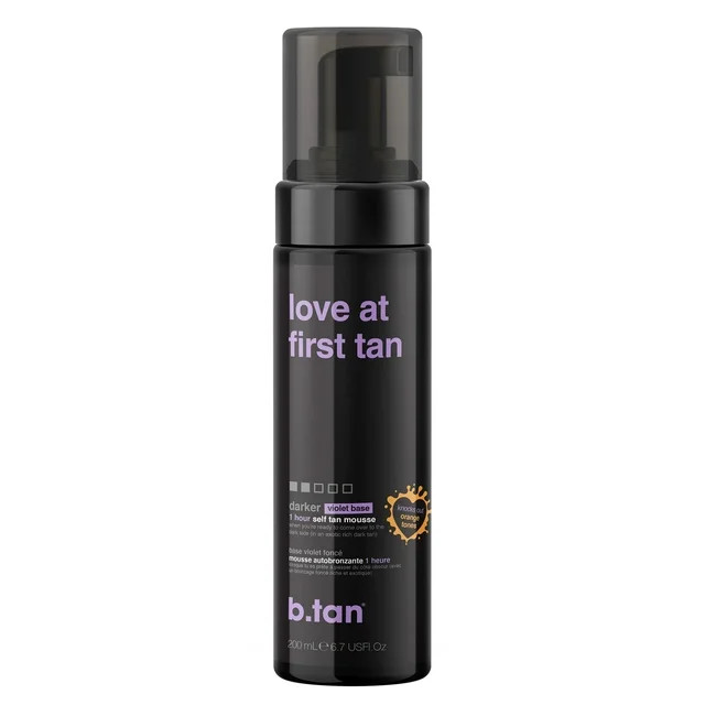 B.Tan Love at First Tan Self Tan Mousse, 6.7 fl oz | Walmart (US)