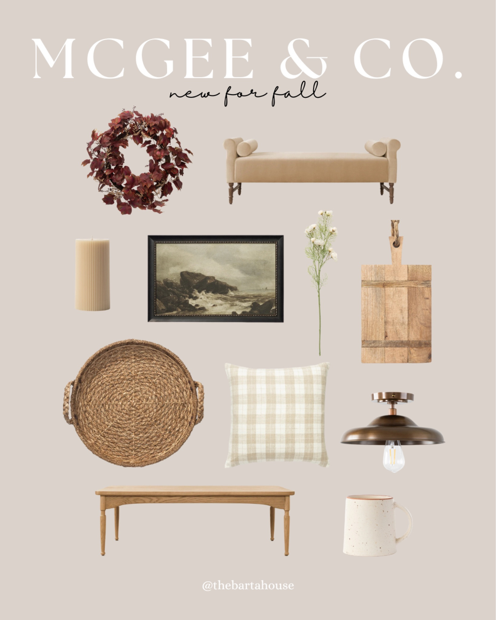 McGee & Co. new for fall! 

#LTKHome #LTKSeasonal