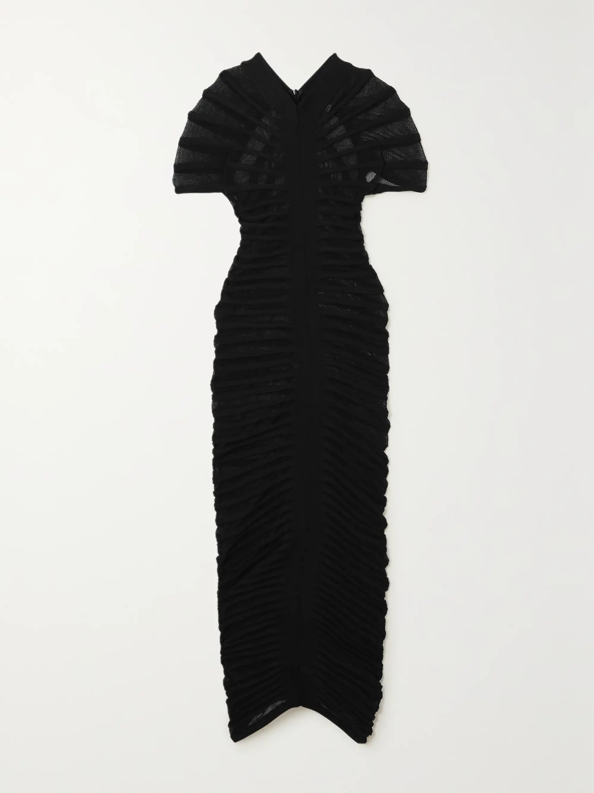 Open-knit cotton-blend maxi dress | NET-A-PORTER (US)