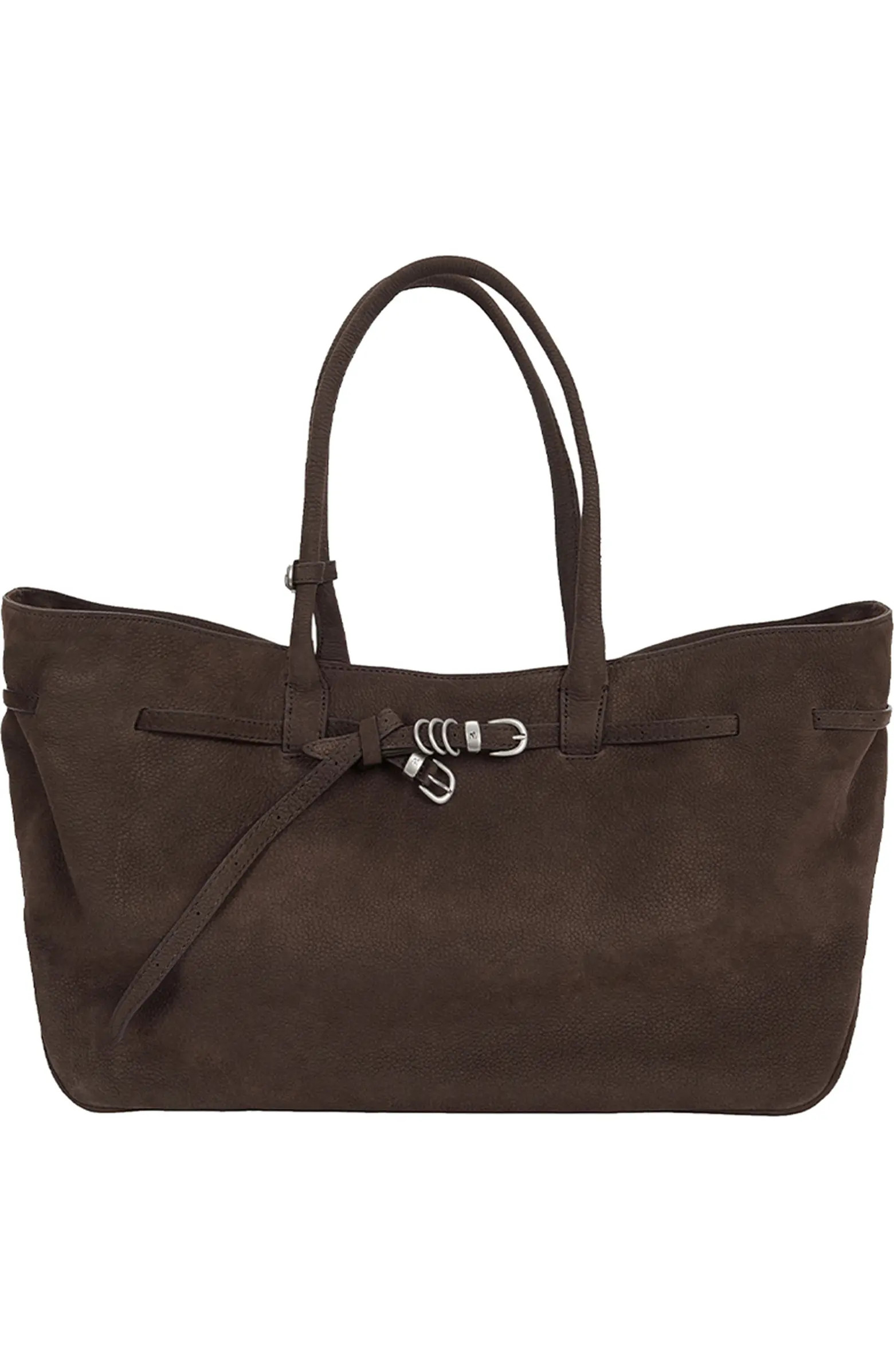Grandma Large Buckle Suede Shoulder Bag | Nordstrom