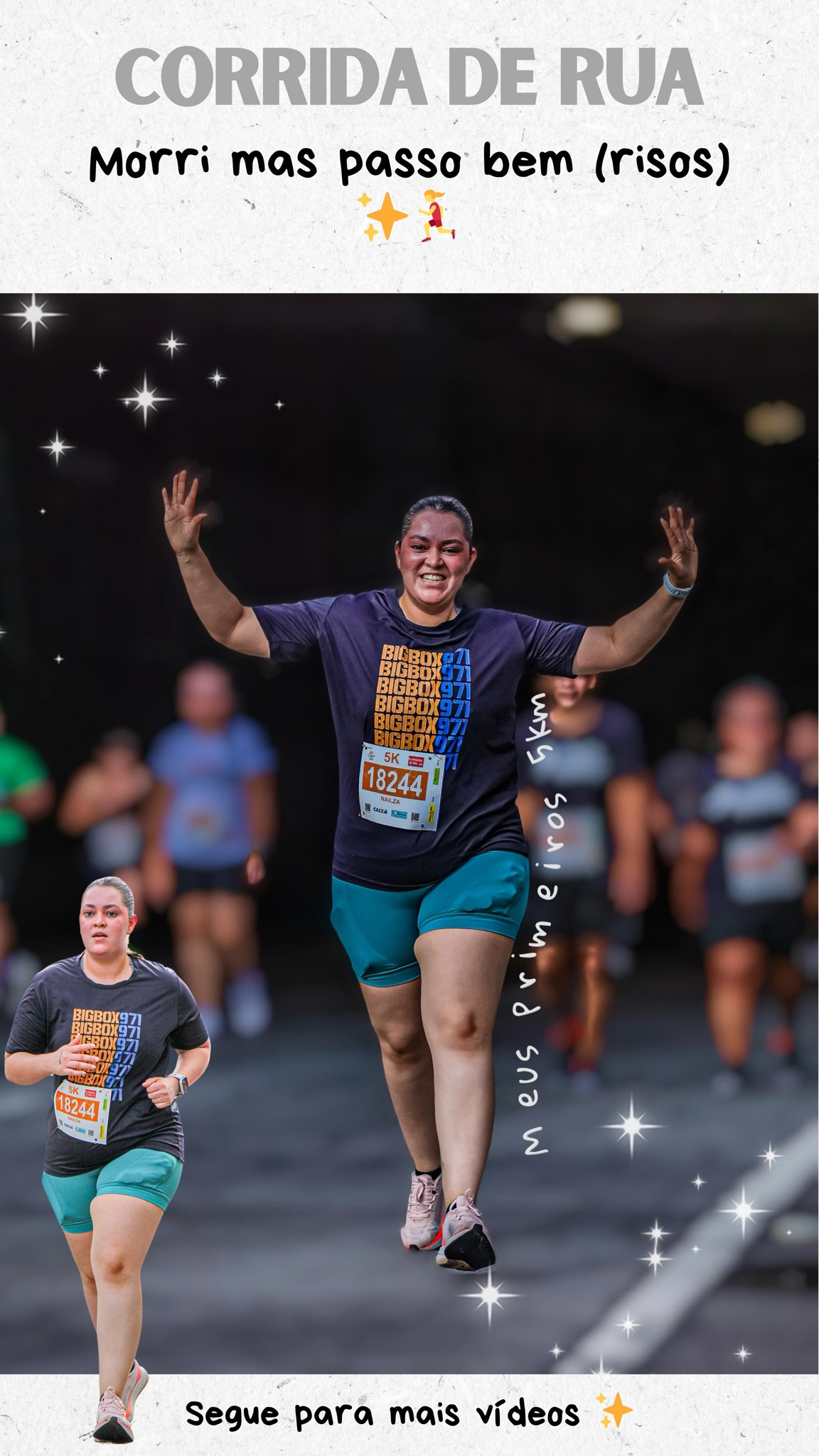 26.01 o dia que eu corri meus primeiros 5km 🏃‍♀️

✨ Treinadora @laurabirches 

•
•
•
•
•

#corridaderua #corrida #treinos #atividadefisica #run #5kmrunning #5km✔️ #5km #primeiracorrida #saopaulo #corridas