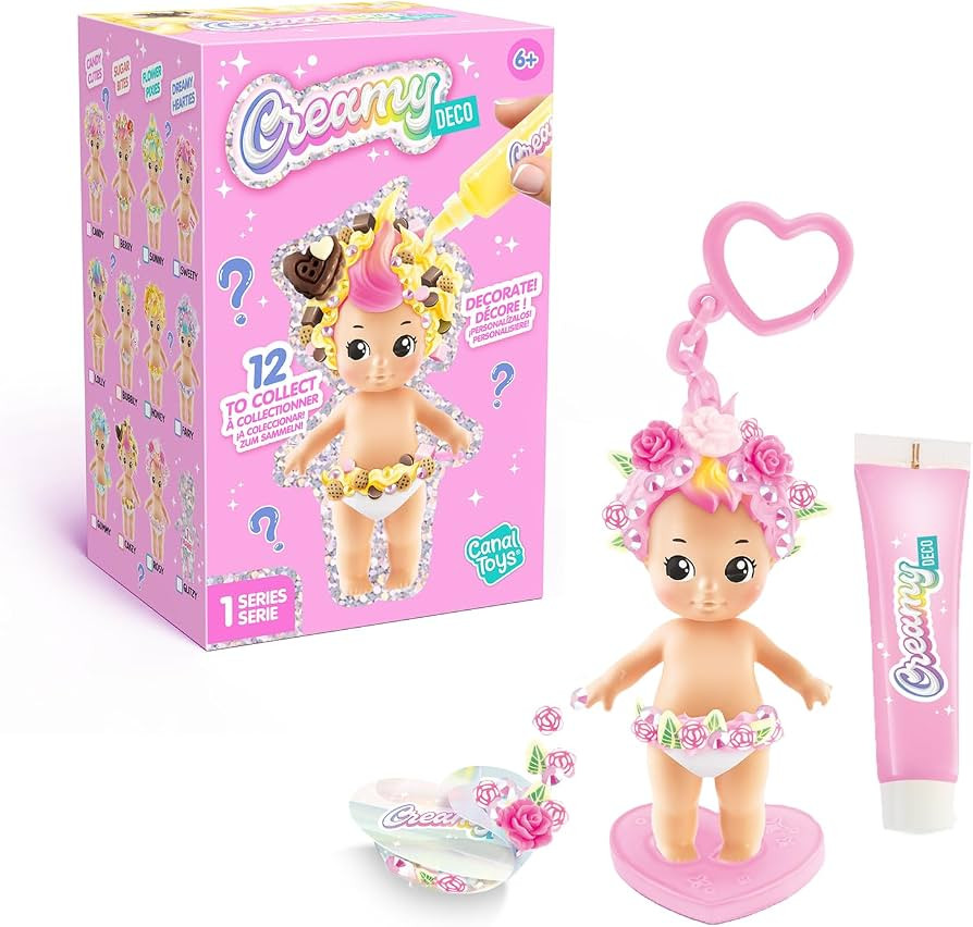 Creamy Deco Baby Mini Collectible \u2013 Blind Box Surprise Baby To Customise With Deco Cream & C... | Amazon (UK)