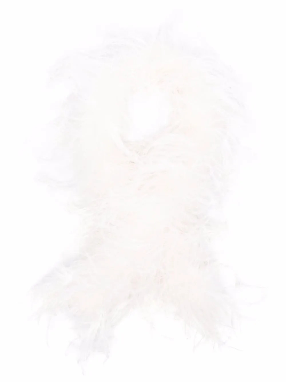 STYLAND Ostrich Feather Scarf - Farfetch | Farfetch Global