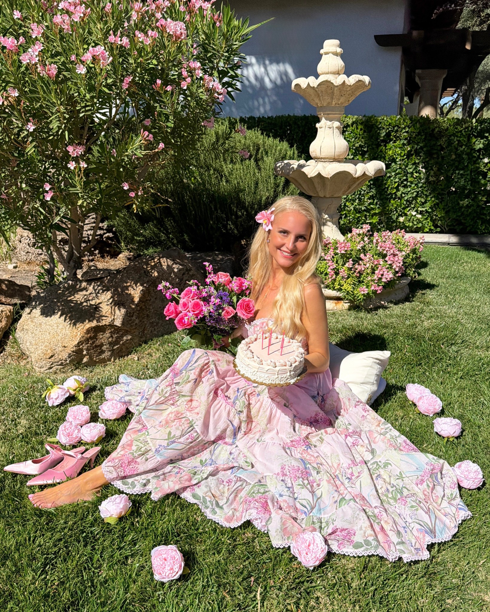 The most beautiful dress ever, perfect for my birthday photo shoot! 🌸🌷🦋

#LTKootd #LTKdayinmylife #LTKgrwm