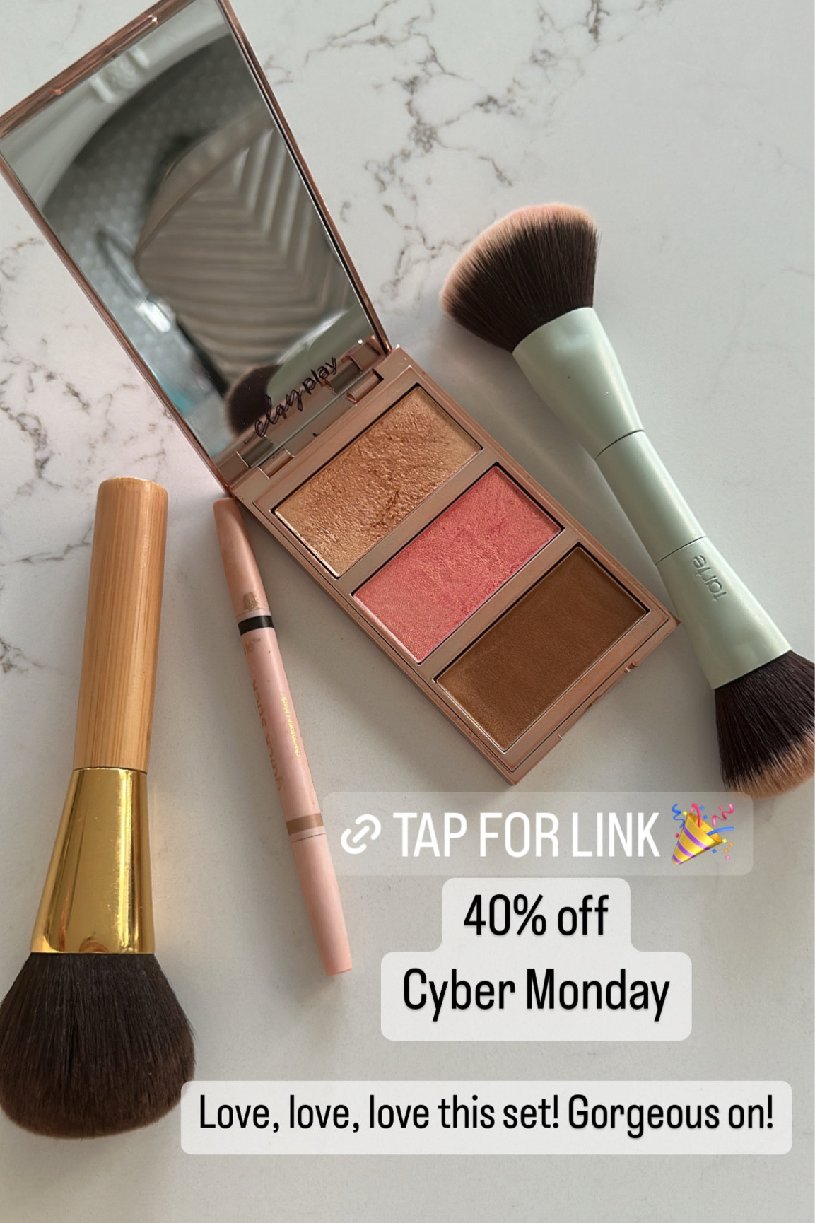 Last chance to get my Tarte bronzer set on sale

#LTKGiftGuide #LTKSeasonal #LTKHoliday