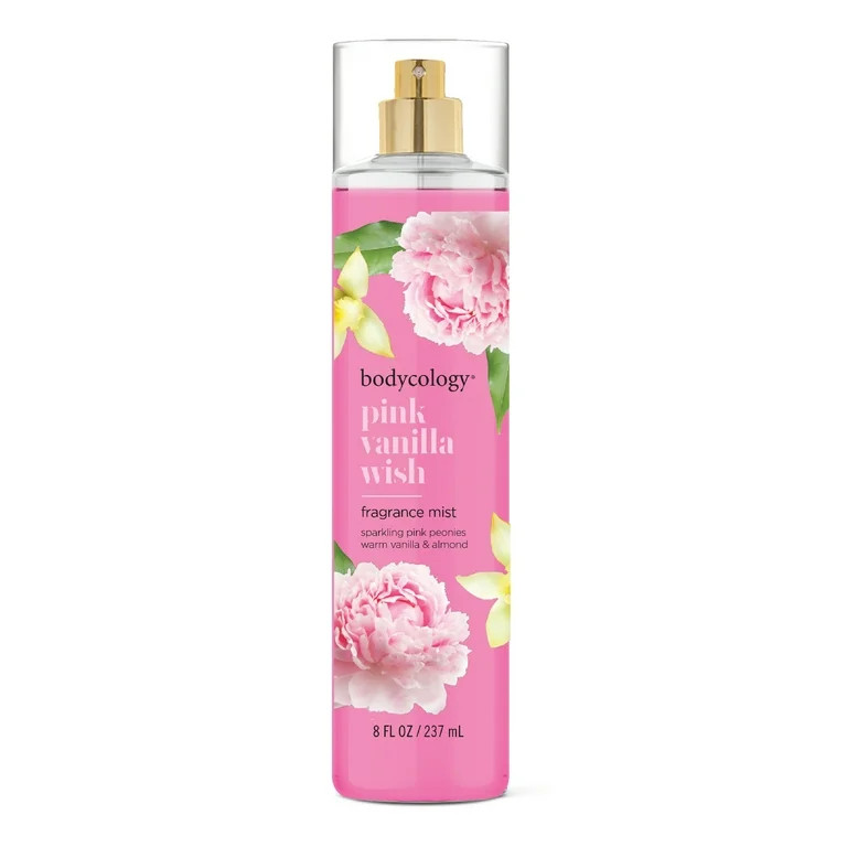 Bodycology Pink Vanilla Wish Body Mist, 8 fl.oz. | Walmart (US)