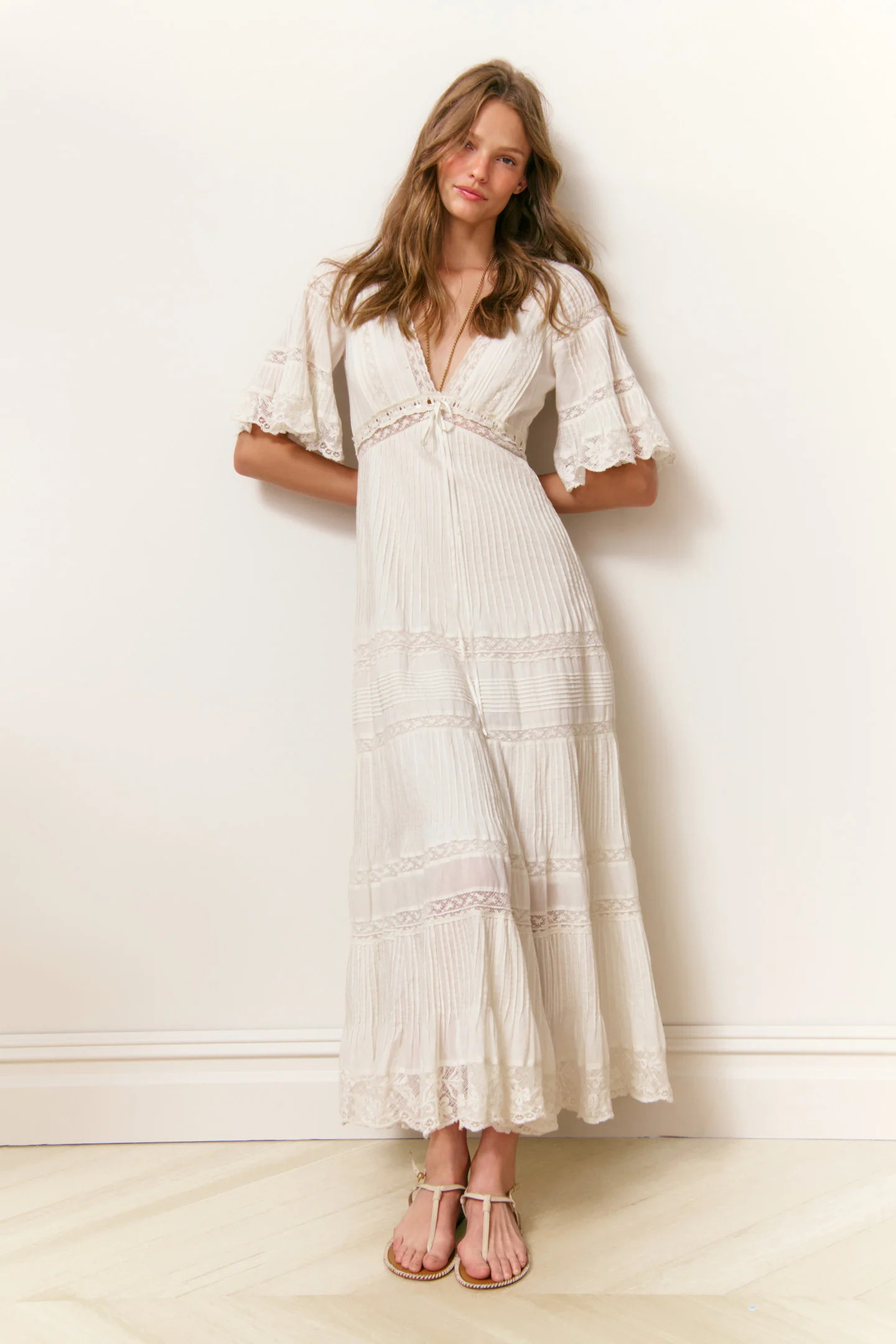 Marlowe Cotton Midi Dress | LoveShackFancy