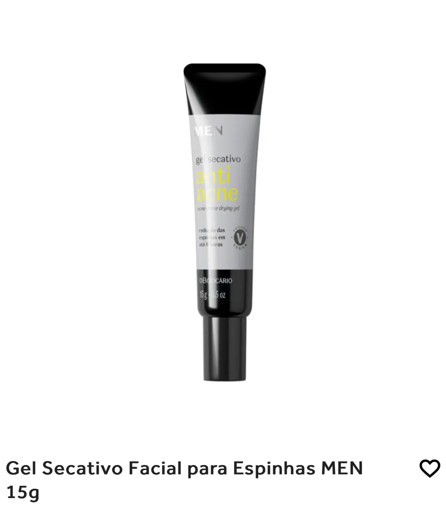 Fórmula com Ácido Salicílico e Extrato de Alcaçuz. O gel secativo diminui o tamanho da acne e reduz a intensidade da vermelhidão. Ideal para uso diário.

#LTKSeasonal #LTKbeauty #LTKbrasil