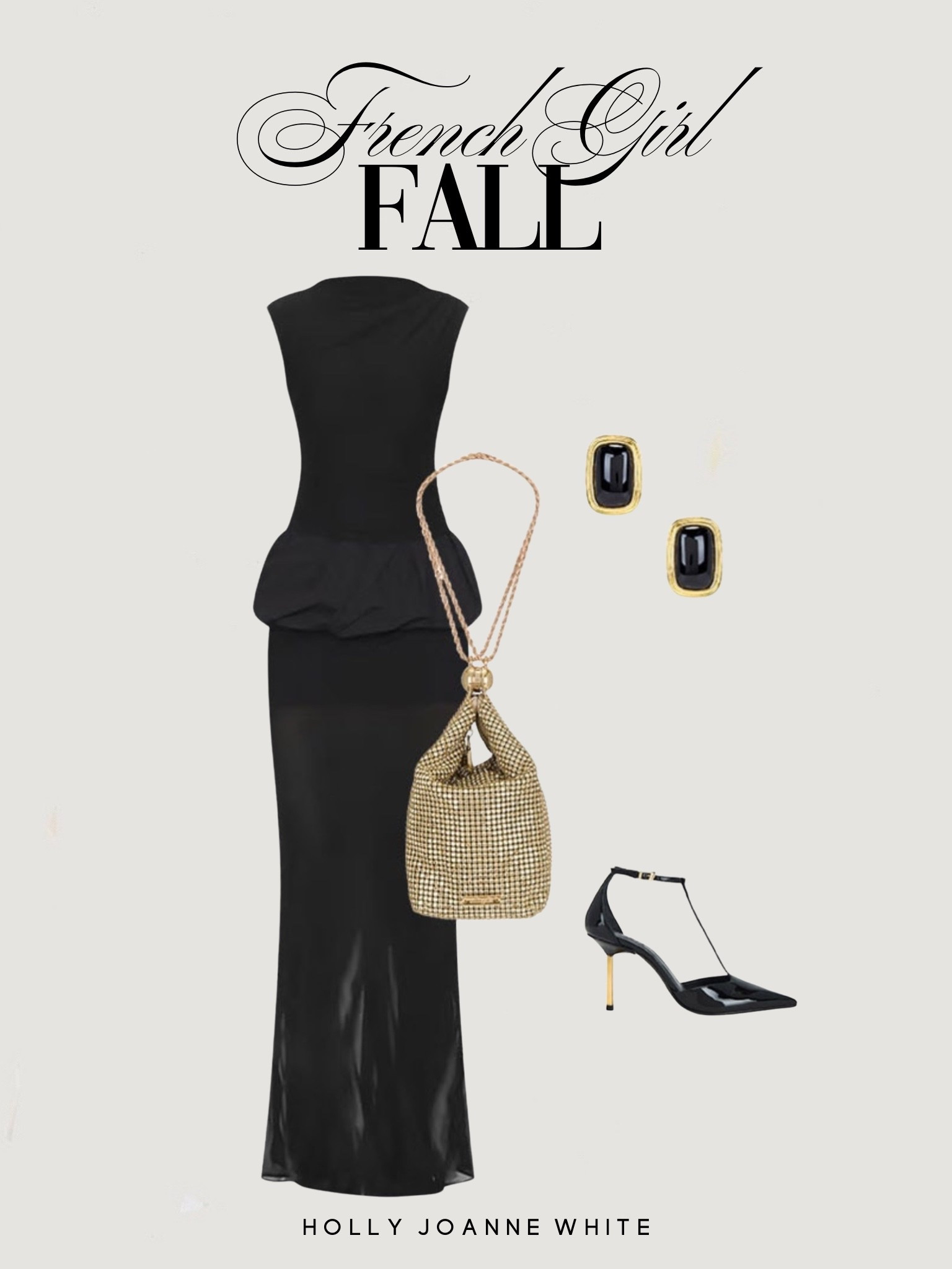 FRENCH GIRL FALL

HEAVEN MAYHEM Ribbon Earrings in Black & Gold
CULT GAIA Rue Wristlet in Sand Dollar
BEC + BRIDGE Ida Bubble Maxi Dress
SCHUTZ Allure T Pump

#LTKFindsUnder100 #LTKWedding #LTKStyleTip