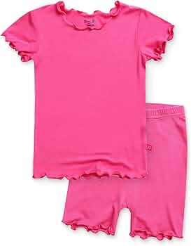 VAENAIT BABY Toddler Kids Girls Boys Sleepwear Pajamas Short Soft Shirring Cool Summer Viscose Pj... | Amazon (US)
