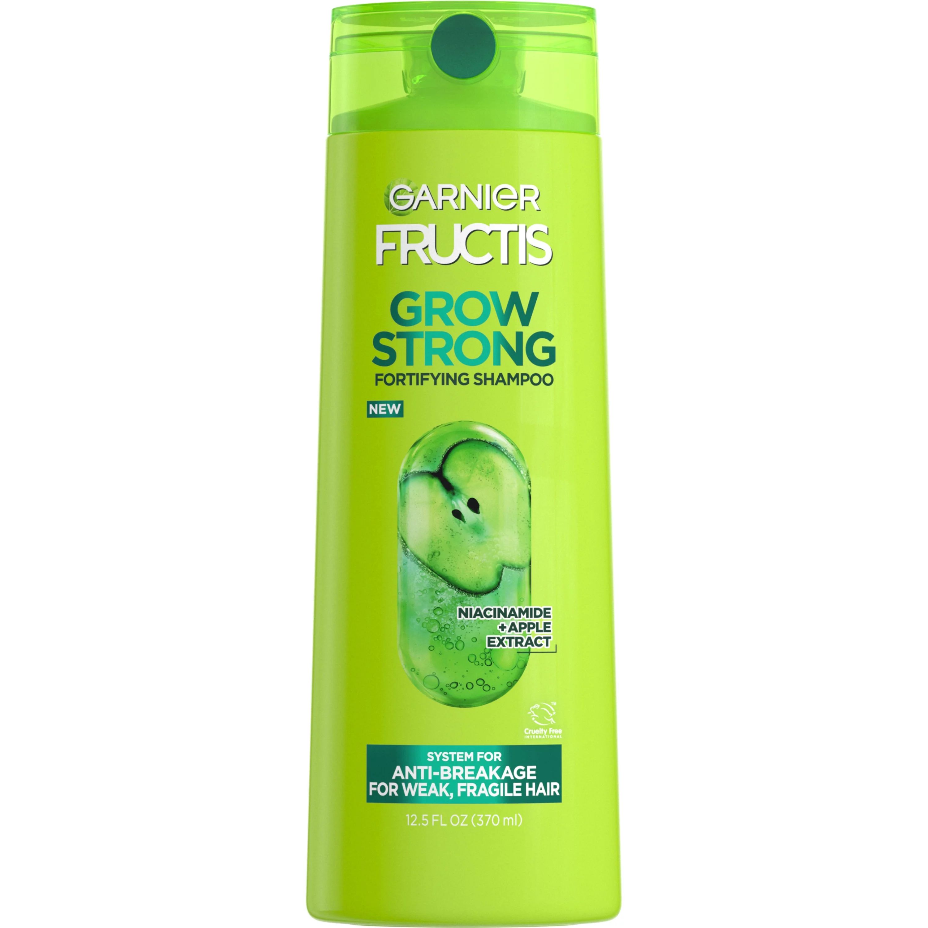 Garnier Fructis Grow Strong Fortifying Shampoo with Ceramide and Apple Extract, 12.5 fl oz | Walmart (US)