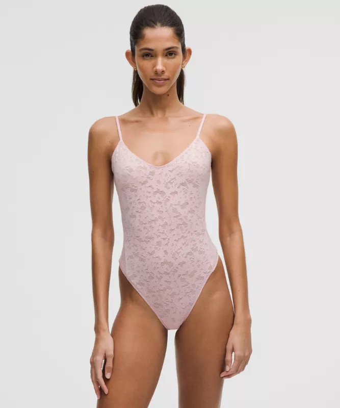 Lace Scoop-Neck Bodysuit | lululemon (AU)