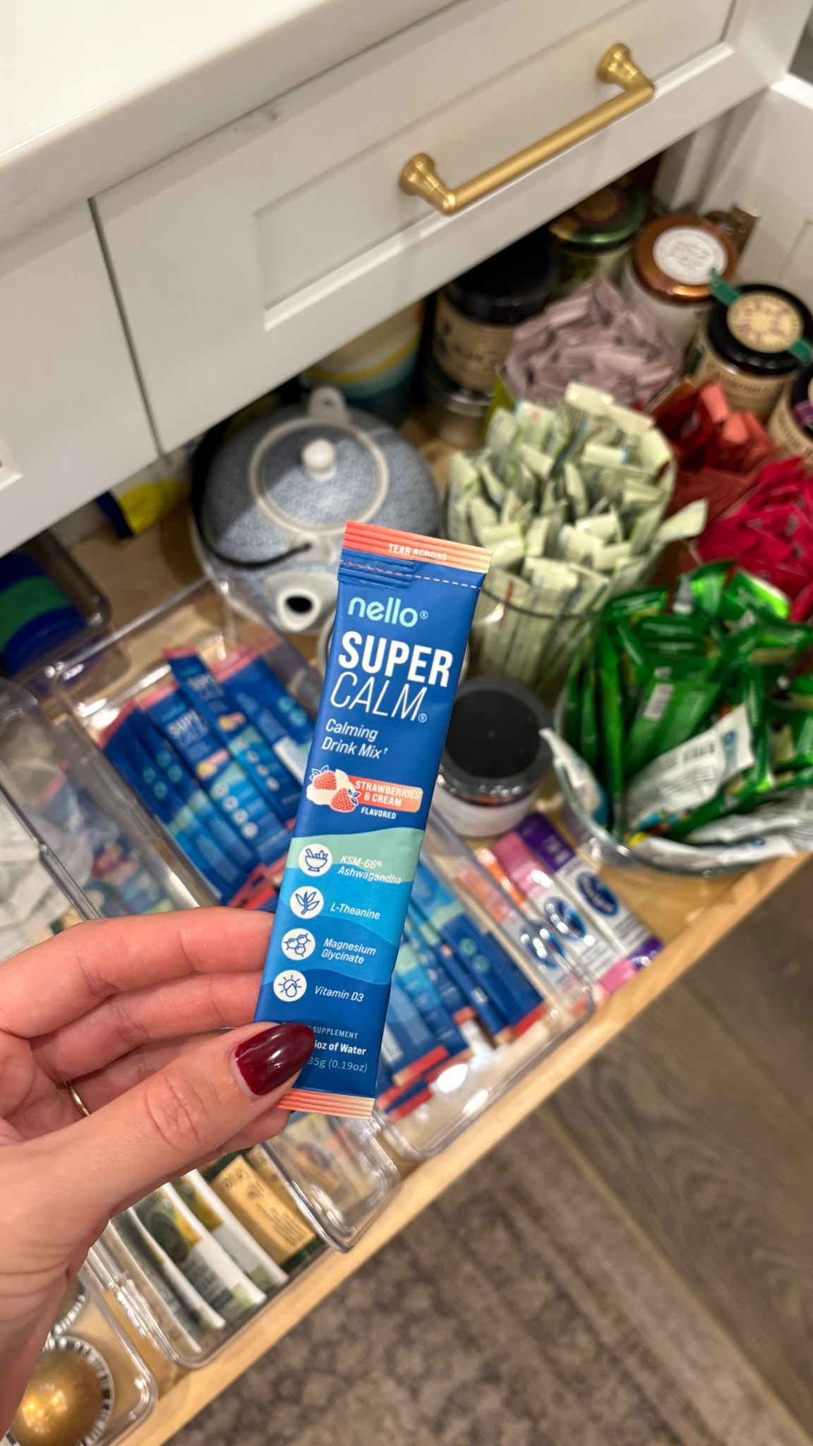 latest obsession in my drink drawer 🥤 