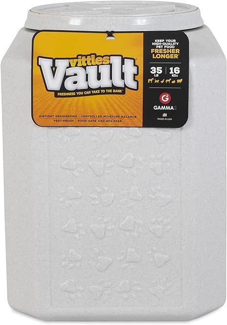 Gamma2 Vittles Vault Dog Food Storage Container (Durable, Food Safe, BPA Free Storage, Made in th... | Amazon (US)