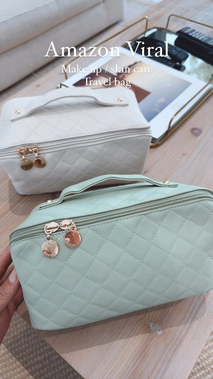 Amazon make up and skin care travel bag 
Adorable and feminine colors 


#LTKItBag #LTKFindsUnder50 #LTKTravel